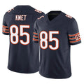 C.Bears #85 Cole Kmet Player Navy Vapor F.U.S.E. Limited Home Game Edoa Stitched Jerseys