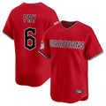 C.Guardians #6 David Fry Player Red Limited Home Edoa Stitched Jerseys