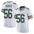 GB.Packers #56 Edgerrin Cooper Player White Vapor Untouchable Limited Home Game Edoa Stitched Jerseys