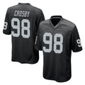 LV.Raiders #98 Maxx Crosby Player Black Home Game Edoa Stitched Jerseys