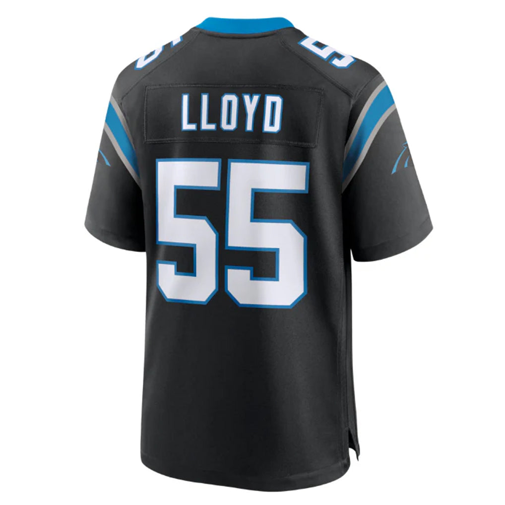 C.Panthers #55 Devin Lloyd Player Black Home Game Edoa Stitched Jerseys