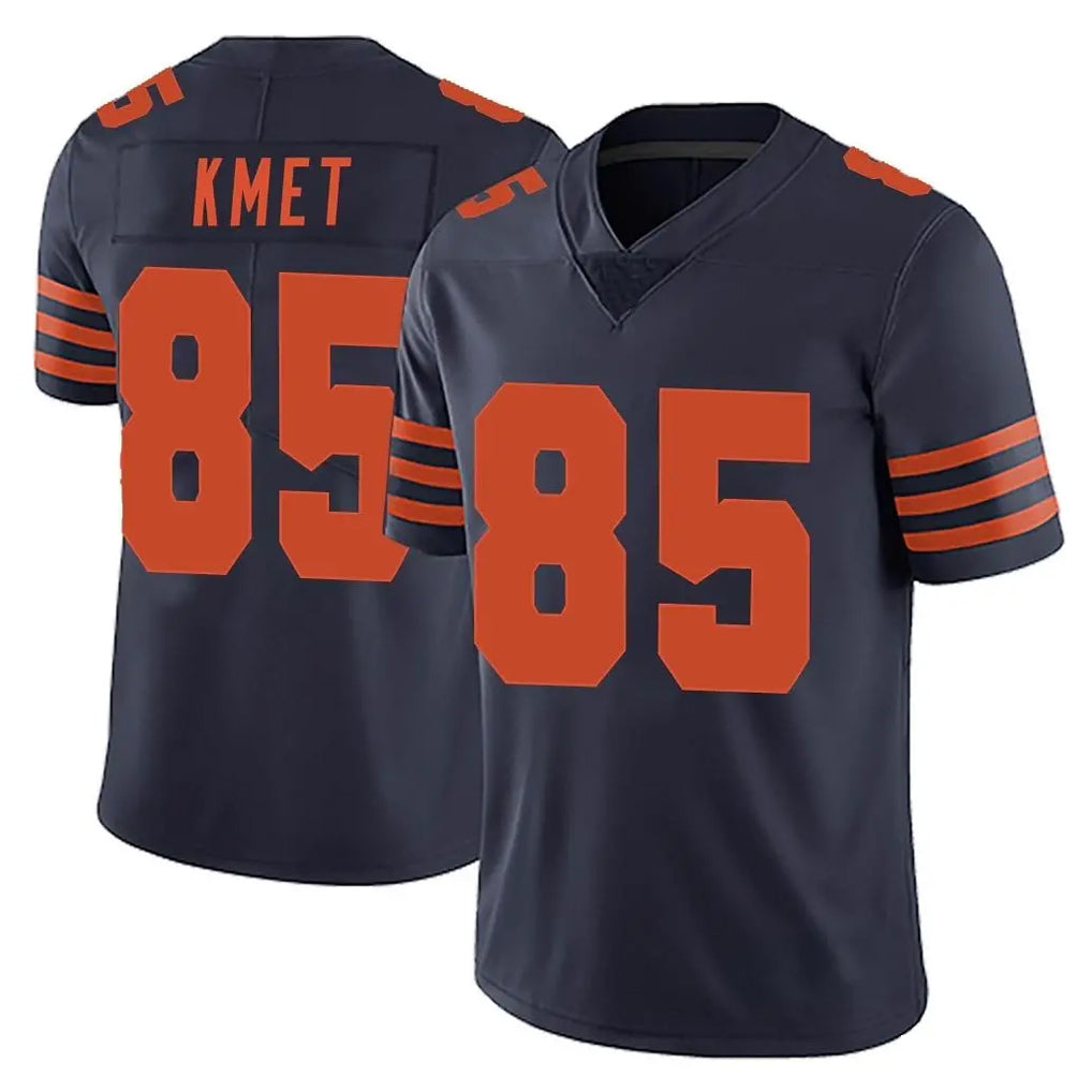 C.Bears #85 Cole Kmet Player Navy Blue Alternate Vapor Untouchable Limited Edoa Stitched Jerseys