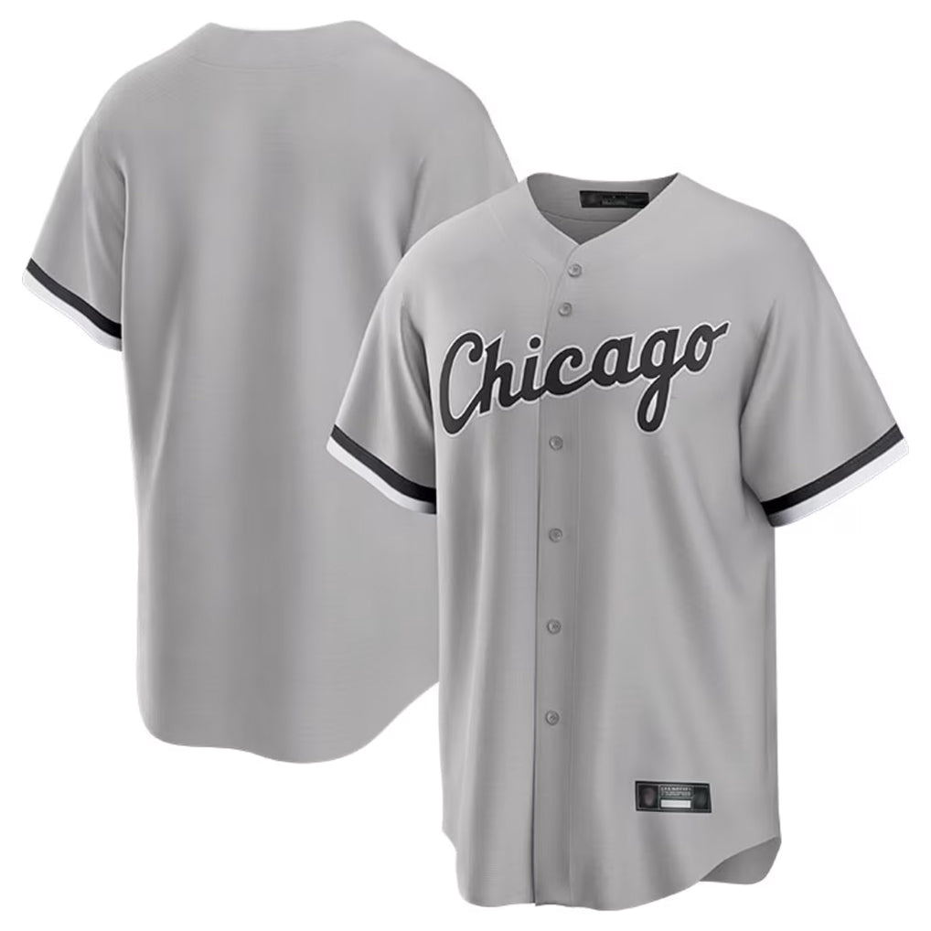 C.White Sox ## White Sox Blank Player Gray Home Game Edoa Stitched Jerseys