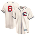 C.Cubs #6 Matt Shaw Player Cream Field of Dreams Limited Home Game Edoa Stitched Jerseys