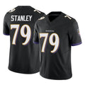 B.Ravens #79 Ronnie Stanley Player Black Vapor F.U.S.E. Limited Edoa Stitched Jerseys