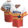 H.Astros #71 Josh Hader Player Rainbow Cooperstown Collection T-shirt Edoa Stitched Jerseys