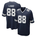 D.Cowboys #88 CeeDee Lamb Player Navy Home Game Edoa Stitched Jerseys