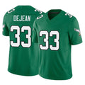 P.Eagles #33 Cooper DeJean Player Green Kelly Alternate Vapor F.U.S.E. Home Game Edoa Stitched Jerseys