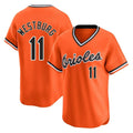 B.Orioles #11 Jordan Westburg Player Orange T-shirt Limited Home Game Edoa Stitched Jerseys