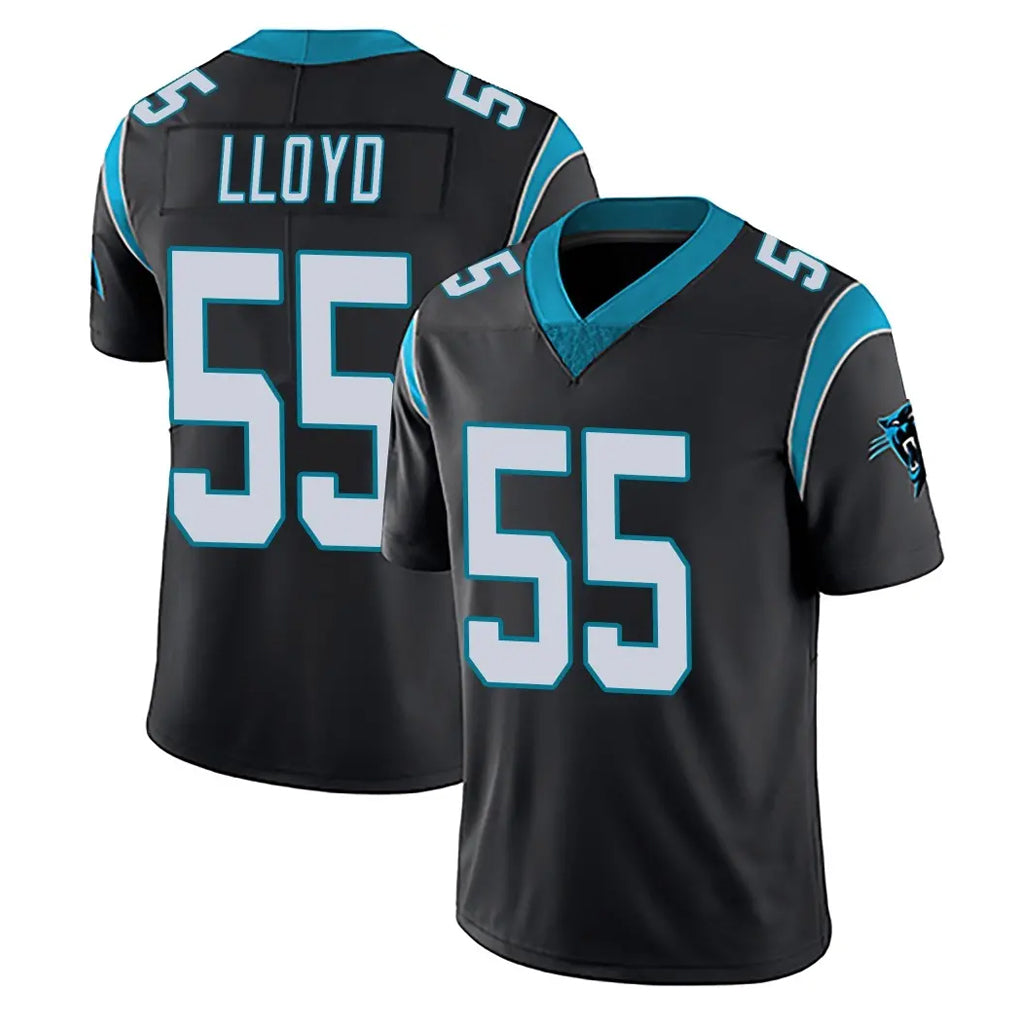 C.Panthers #55 Devin Lloyd Player Black Vapor Untouchable Limited Game Edoa Stitched Jerseys