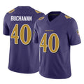 B.Ravens #40 Teddye Buchanan Player Purple Vapor F.U.S.E. Limited Edoa Stitched Jerseys