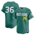B.Red Sox #36 Triston Casas Player Green City Connect Limited Home Game Edoa Stitched Jerseys