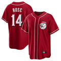 C.Reds #14 Pete Rose Player Red Home Game Edoa Stitched Jerseys