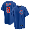 C.Cubs #8 Ian Happ Player Royal Home Game Edoa Stitched Jerseys