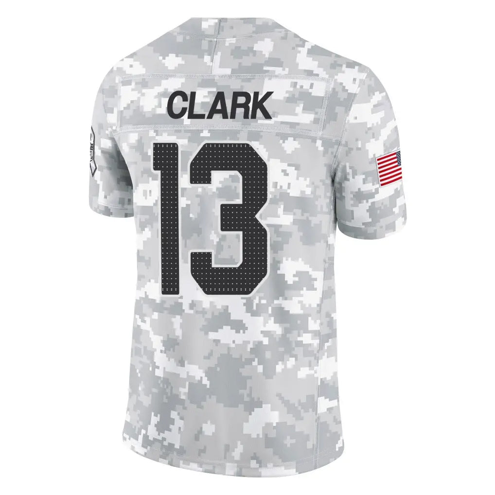 A.Cardinals #13 Kei'Trel Clark Player Camo Salute to Service Limited Home Edoa Stitched Jerseys