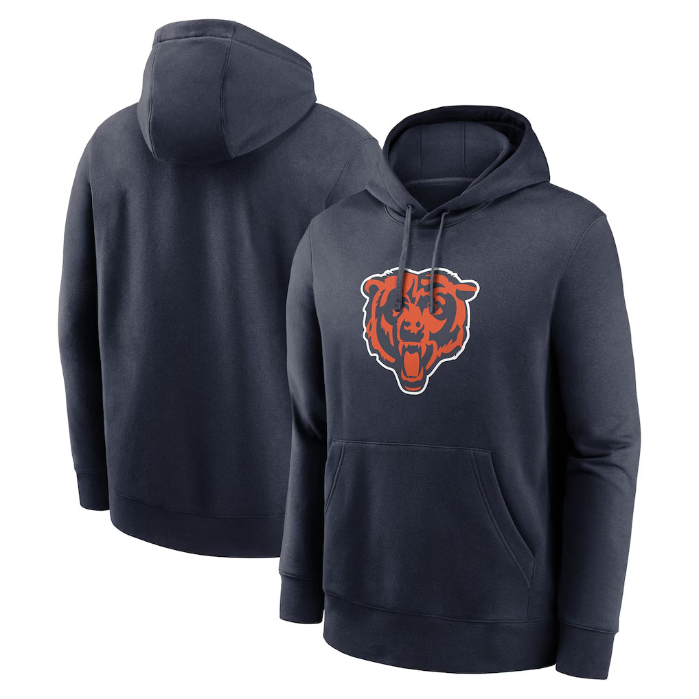 C.Bears ## Bears Blank Player Navy Salute to Service Pullover Hoodies Limited Edoa Stitched Jerseys