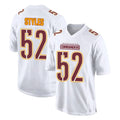 W.Commanders #52 Sonny Styles Player White Tundra Fashion Home Game Edoa Stitched Jerseys