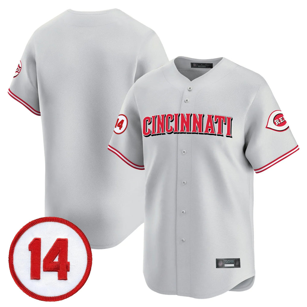 C.Reds ## Red Blank Player Gray Vapor Premier Limited Home Edoa Stitched Jerseys