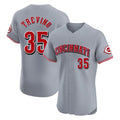 C.Reds #35 Jose Trevino Player Gray Limited Elite Home Edoa Stitched Jerseys