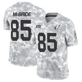 A.Cardinals #85 Trey McBride Player Camo Salute to Service Limited Edoa Stitched Jerseys