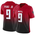 A.Falcons #9 Michael Penix Jr. Player Red Vapor F.U.S.E. Limited Edoa Stitched Jerseys
