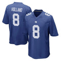 NY.Giants #8 Jevon Holland Player Royal Home Game Edoa Stitched Jerseys