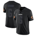 C.Bears #6 Kyler Gordon Player Black Impact Limited Game Edoa Stitched Jerseys