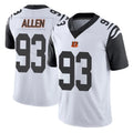 C.Bengals #93 Jonathan Allen Player White Color Rush Vapor Untouchable Limted Home Game Edoa Stitched Jerseys