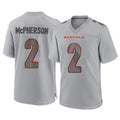 C.Bengals #2 Evan McPherson Player Gray Atmosphere Fashion Game Edoa Stitched Jerseys