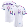 KC.Royals #9 Vinnie Pasquantino Player White 2026 City Connect Limited Elite Home Edoa Stitched Jerseys