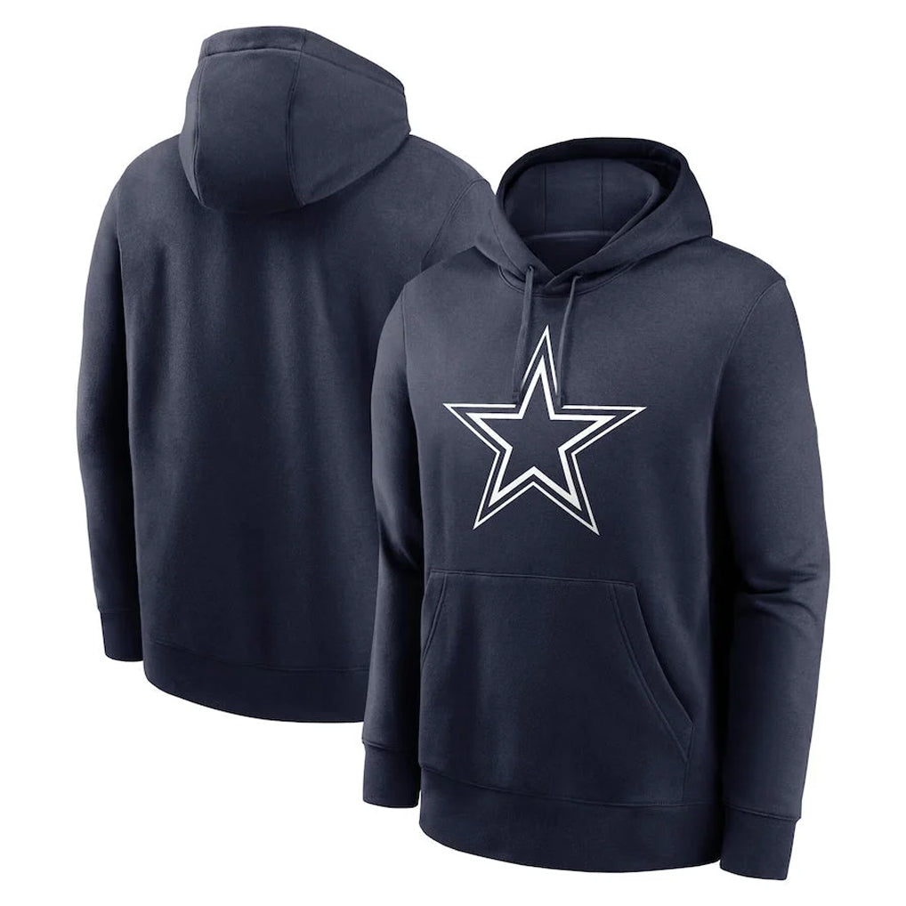 D.Cowboys ## Cowboys Blank Player Navy Pullover Hoodies Limited Edoa Stitched Jerseys