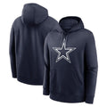 D.Cowboys ## Cowboys Blank Player Navy Pullover Hoodies Limited Edoa Stitched Jerseys
