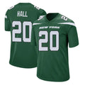 NY.Jets #20 Breece Hall Player Green Home Game Edoa Stitched Jerseys
