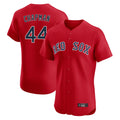 B.Red Sox #44 Aroldis Chapman Player Red Limited Elite Home Game Edoa Stitched Jerseys