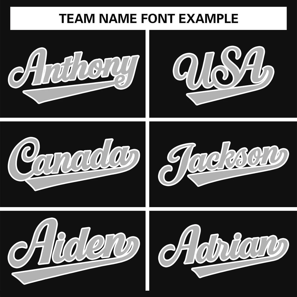 Custom Black White Classic Style Authentic Baseball Jersey-1