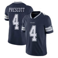 D.Cowboys #4 Dak Prescott Player Navy Vapor Untouchable Limited Home Game Edoa Stitched Jerseys