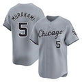 C.White Sox #5 Munetaka Murakami Player Gray Road Limited Home Edoa Stitched Jerseys