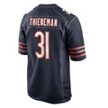C.Bears #31 Dillon Thieneman Player Navy Home Game Edoa Stitched Jerseys