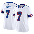 B.Bills #7 Ray Davis Player White Vapor F.U.S.E. Limited Edoa Stitched Jerseys