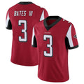 A.Falcons #3 Jessie Bates III Player Red Color Vapor Untouchable Limited Home Game Edoa Stitched Jerseys