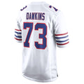 B.Bills #73 Dion Dawkins Player White Alternate Limited Home Game Edoa Stitched Jerseys