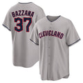 C.Guardians #37 Travis Bazzana Player Gray Game Home Edoa Stitched Jerseys