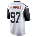 C.Bengals #97 Dexter Lawrence II Player White Alternate Home Game Edoa Stitched Jerseys