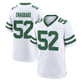 NY.Jets #52 Kingsley Enagbare Player White Legacy Home Game Edoa Stitched Jerseys