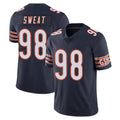 C.Bears #98 Montez Sweat Player Navy Vapor Untouchable Limited Home Game Edoa Stitched Jerseys