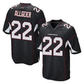 A.Cardinals #22 Tyler Allgeier Player Black Home Game Edoa Stitched Jerseys