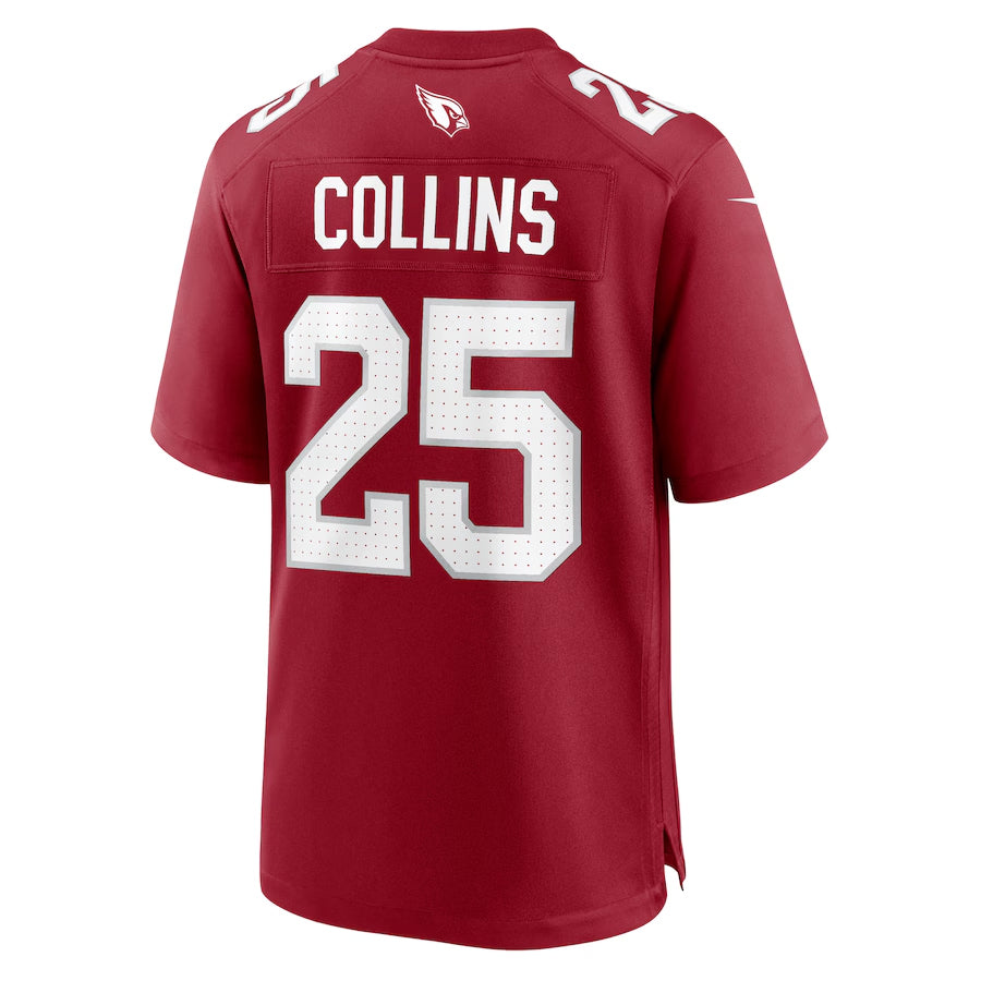 A.Cardinals #25 Zaven Collins Player Cardinal Home Game Edoa Stitched Jerseys