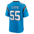 C.Panthers #55 Devin Lloyd Player Blue Home Game Edoa Stitched Jerseys