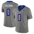 B.Bills #0 Keon Coleman Player Gray Limited Nickel City Home Game Edoa Stitched Jerseys