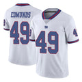 NY.Giants #49 Tremaine Edmunds Player White Color Rush Home Game Edoa Stitched Jerseys